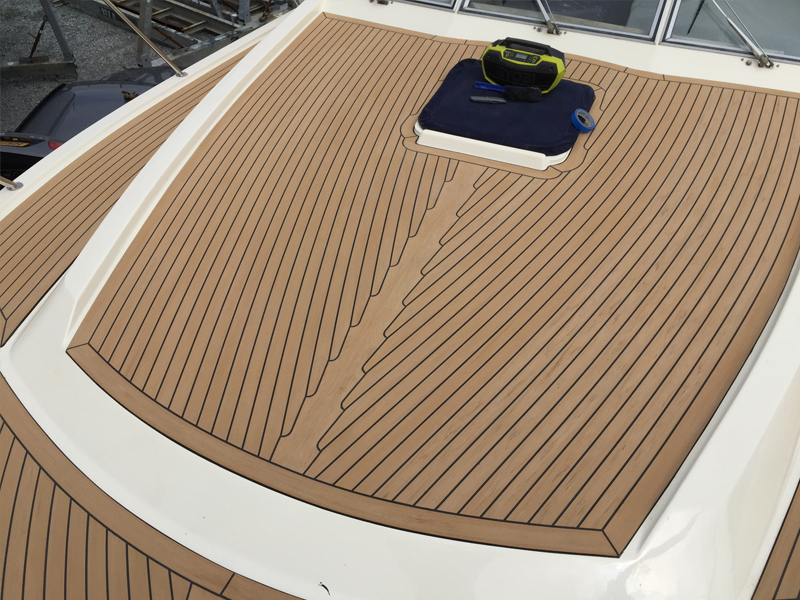 Gallery Synthetic Teak Marine Decking - SYNBOATEK